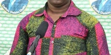 RTG-Nimba : le logo tant décrié de dame Aminata Kaba fait son retour.