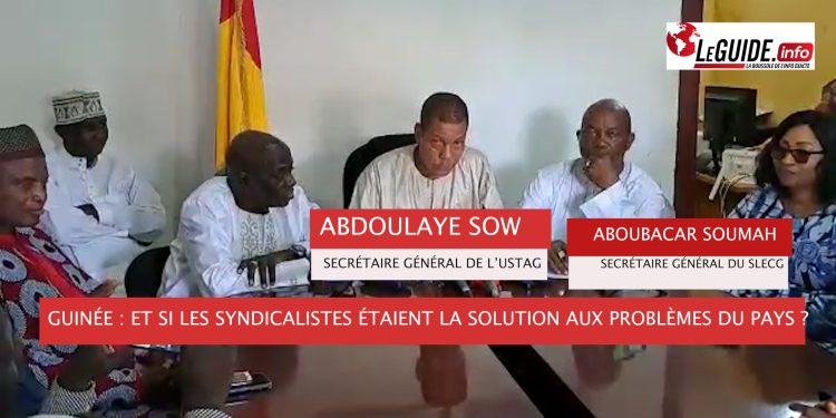 Guinée : et si les syndicalistes étaient la solution aux problèmes du pays ? 1 SYNDICALISTES scaled 1