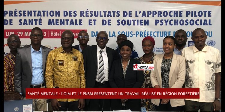 SANTÉ MENTALE : l’OIM et le PNSM présentent un travail réalisé en région forestière 1 SANTÉ MENTALE : l’OIM et le PNSM présentent un travail réalisé en région forestière