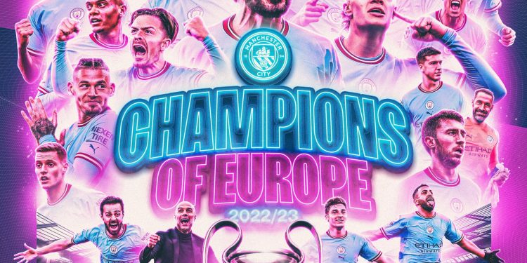 Football : Manchester City remporte sa première ligue des champions 1 Football : Manchester City remporte sa première ligue des champions