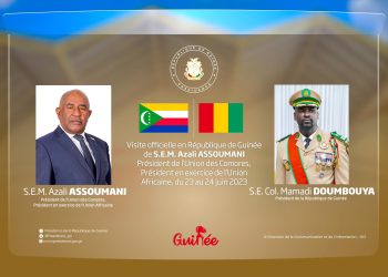 Guinée : Azali ASSOUMANI attendu à Conakry les 23 et 24 juin 2023