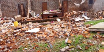 Sangarédi : plus de 60 bâtiments ravagés par un vent violent