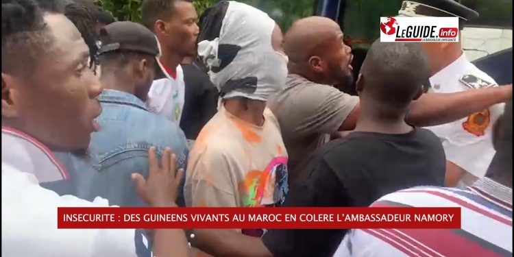 Insécurité : des Guinéens vivants au Maroc en colère contre l’ambassadeur Namory