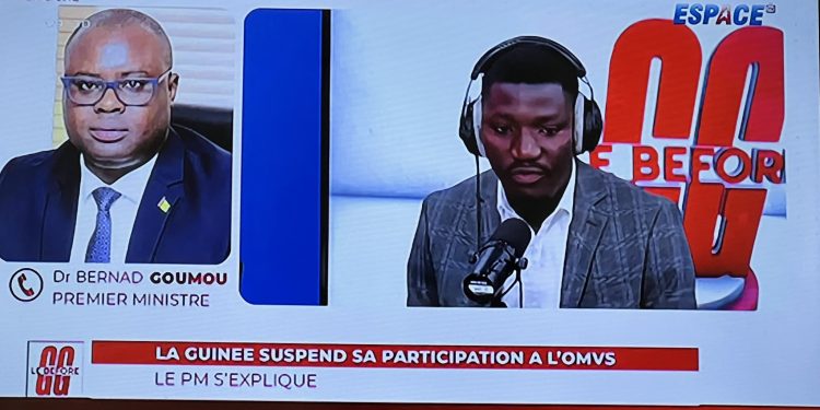 Suspension de la participation de la Guinée à l'OMVS : Dr Bernard GOUMOU revient à la charge 1 Suspension de la participation de la Guinée à l’OMVS : Dr Bernard GOUMOU revient à la charge