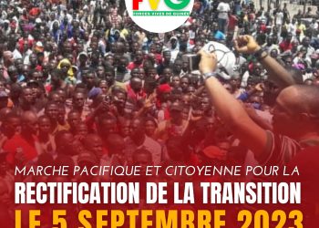 Marche pacifique pour la rectification de la Transition