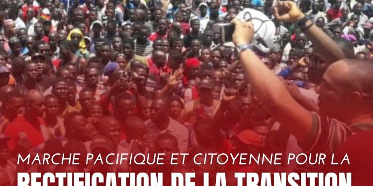 L'an 2 du putsch en Guinée: les forces vives dévoilent l'itinéraire de sa marche pacifique dans le Grand Conakry 1 Marche pacifique pour la rectification de la Transition