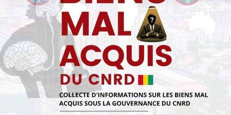 Guinée : le FNDC lance un appel à témoin pour dénoncer "les biens mal acquis sous la gouvernance du CNRD." 1 Biens mal acquis en Guinee