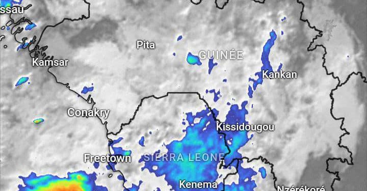 Guinée : « un risque modéré de foudre et d'inondation dans 3 régions », (Météo) 1 METEO GUINEE