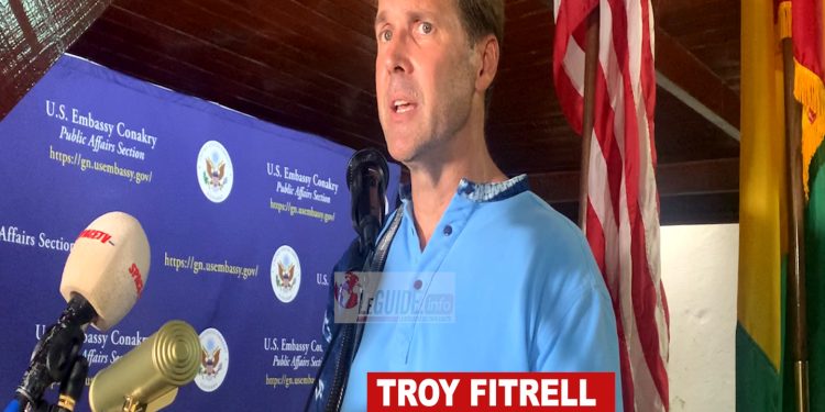 Soutien aux médias : l’ambassade des usa annonces des initiatives pour 2024 1 S.E TROY FIYELL AMBASSADEUR DES ETATS UNIS EN GUINEE