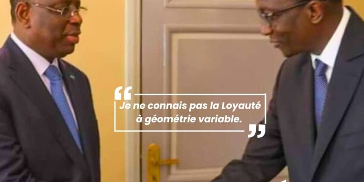Sénégal : Amadou Ba désigné candidat à la présidentielle de 2024, Ali Ngouille Ndiaye démissionne de Benno Bokk Yakaar 1 SALL et BA