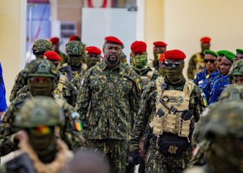 GENERAL MAMADI DOUMBOUYA ET DES MEMBRES DE FORCES SPECIALES