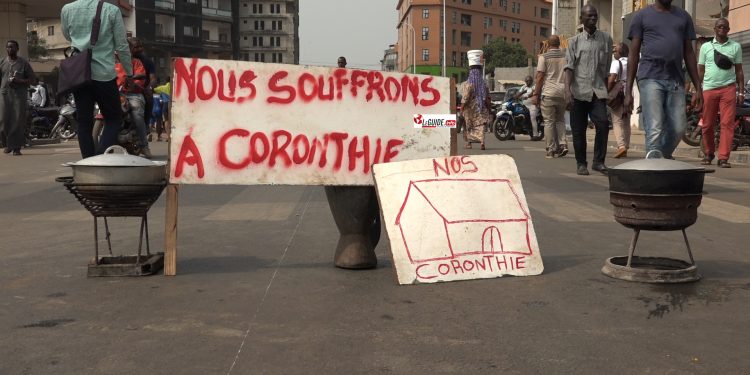 Guinée :plus d'un mois après l'incendie du dépôt de carburant, la grogne .. 1 NOS MAISONS A CORONTHIE 1