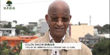 CELLOU DALEIN Daillo, Président de l'Union des Fores Démocratiques de Guinée (UFDG) et de l'ANAD
