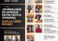 Journalisme en Afrique : entre faits et opinions, quelle est la ligne rouge ? (Tendou’s space)