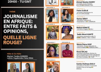 Journalisme en Afrique : entre faits et opinions, quelle est la ligne rouge ? (Tendou’s space)