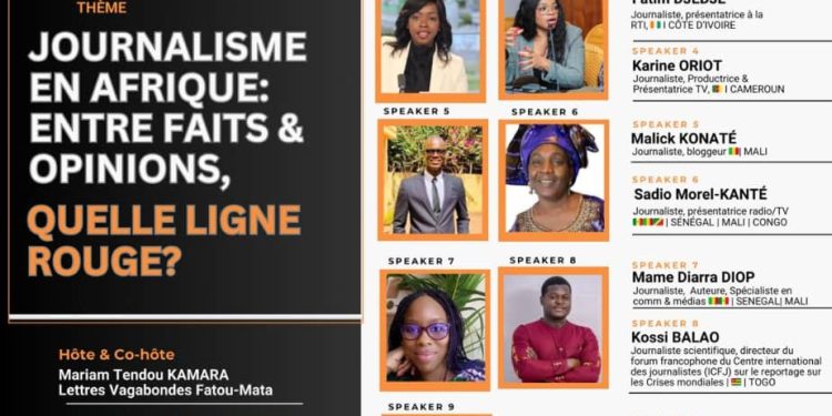 Journalisme en Afrique : entre faits et opinions, quelle est la ligne rouge ? (Tendou’s space)