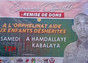 En hommage à ‘’CIA’’ : AXEGN fait un don au « Centre d’Aide aux Enfants Déshérités »