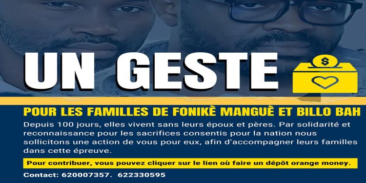 Disparition de Billo et Foniké : faites un don pour soutenir leurs familles 1 Disparition de Billo et Foniké : faites un don pour soutenir leurs familles