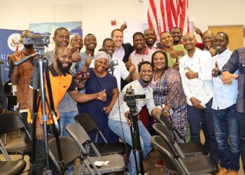 Diplomatie, Élections, Démocratie et Immigration : l’ambassadeur des États-Unis en Guinée devant la presse