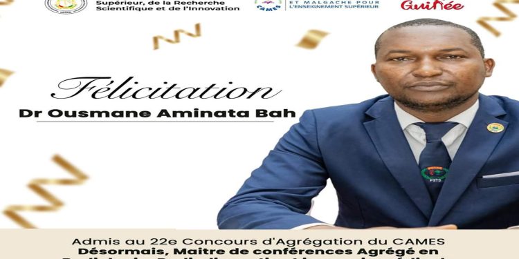 Santé : voici le parcours du premier militaire guinéen agrégé en médecine 1 Santé : voici le parcours du premier militaire guinéen agrégé en médecine