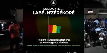 Tragédie de N’zérékoré : enfin le gouvernement décrète trois jours de deuil national