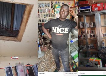Siguiri : Une boutique cambriolée 40 millions GNF et plusieurs téléphones emportés 
