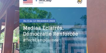 TechCamp Guinée : médias éclairés, démocratie renforcée !