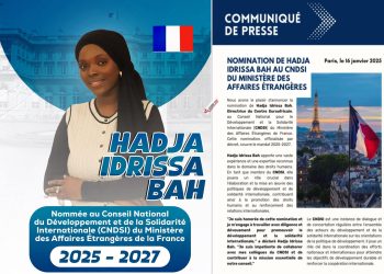 France : les mots de la guinéenne Hadja Idrissa Bah après sa nomination