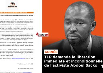 Enlèvement d’Abdoul Sacko : TLP-Guinée révèle ceci…