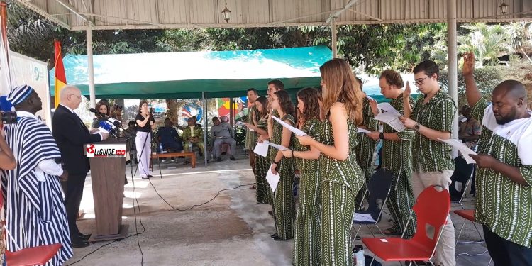 Peace Corps USA-Guinée : 13 nouveaux volontaires prêtent serment à Conakry 1 Peace Corps USA-Guinée : 13 nouveaux volontaires prêtent serment à Conakry