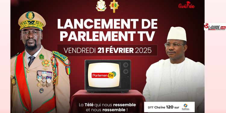 Médias/Guinée : le baptême d’une nouvelle télé (le Parlement TV) 1 Médias/Guinée : le baptême d’une nouvelle télé (le Parlement TV)