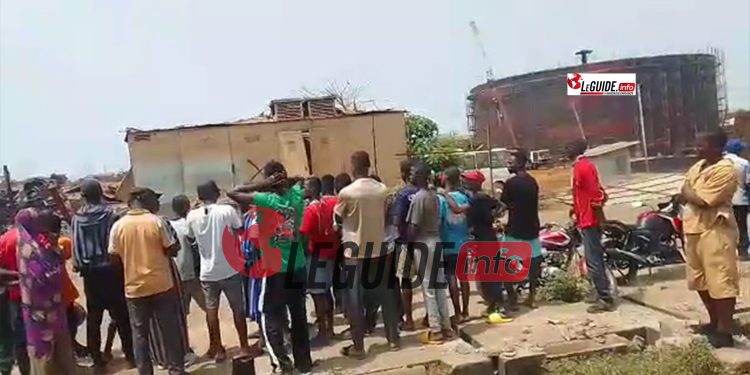 Urgent : un nouveau drame signalé au dépôt pétrolier de Kaloum 1 Urgent : un nouveau drame signalé au dépôt pétrolier de Kaloum