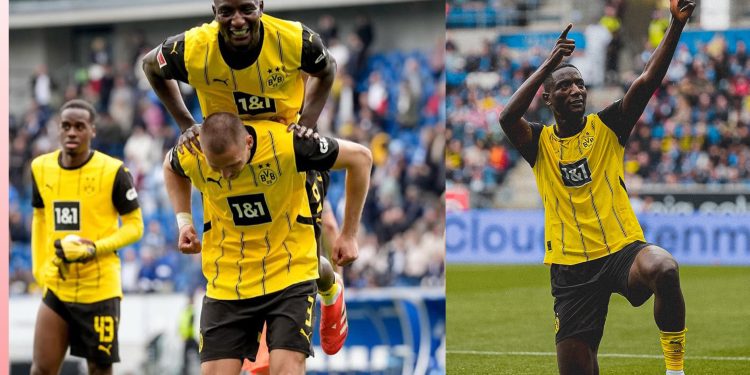 Bundesliga : Sérhou Guirassy brille autorise le Dortmund à rêver 1 Bundesliga : Sérhou Guirassy brille autorise le Dortmund à rêver