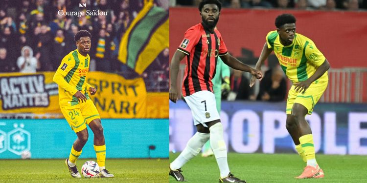 Nantes : victime de blessure au genou, Saïdou Sow « manquera la fin de saison ! » 1 Nantes : victime de blessure au genou, Saïdou Sow « manquera la fin de saison ! »