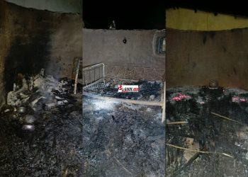Sangarédi (Boulléré) : un feu mystérieux ravage plusieurs cases causant des dégâts énormes !