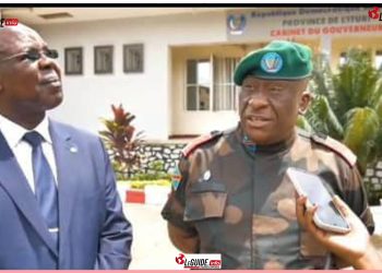 RDC-Ituri : la délégation mixte de MONUSCO et P-DDRCS chez le gouverneur militaire Luboya Kashama