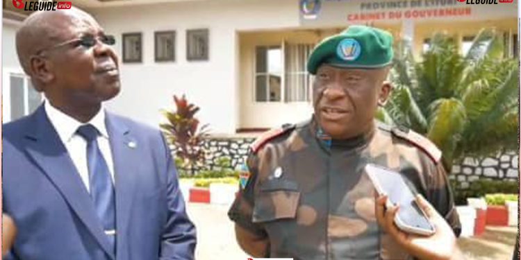 RDC-Ituri : la délégation mixte de MONUSCO et P-DDRCS chez le gouverneur militaire Luboya Kashama 1 RDC-Ituri : la délégation mixte de MONUSCO et P-DDRCS chez le gouverneur militaire Luboya Kashama