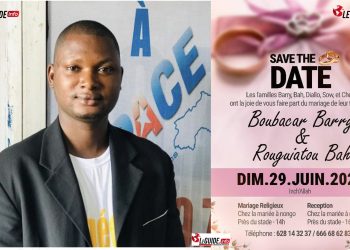 Carnet Rose : Le journaliste Boubacar Barry se marie à Conakry !