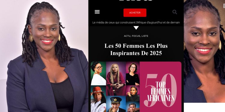 Reconnaissance Internationale : La Guinéenne Fadima Diawara dans le Top 50 Forbes 2025 ! 1 Reconnaissance Internationale : La Guinéenne Fadima Diawara dans le Top 50 Forbes 2025 !