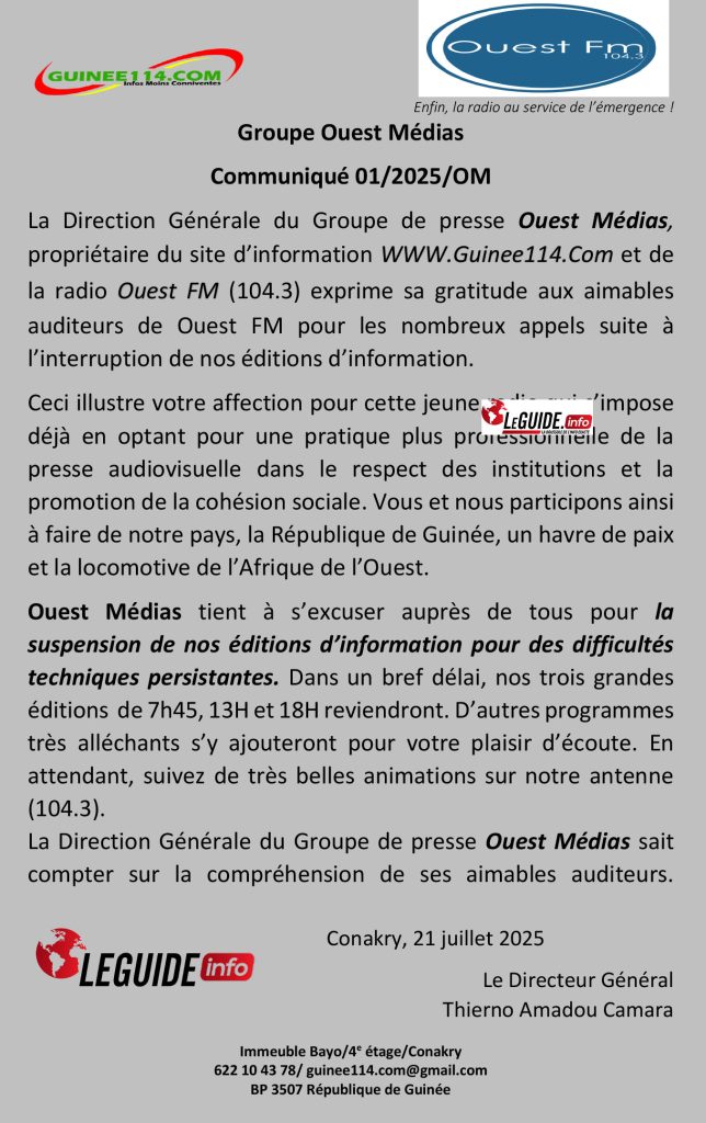 Communique Ouest Medias copie