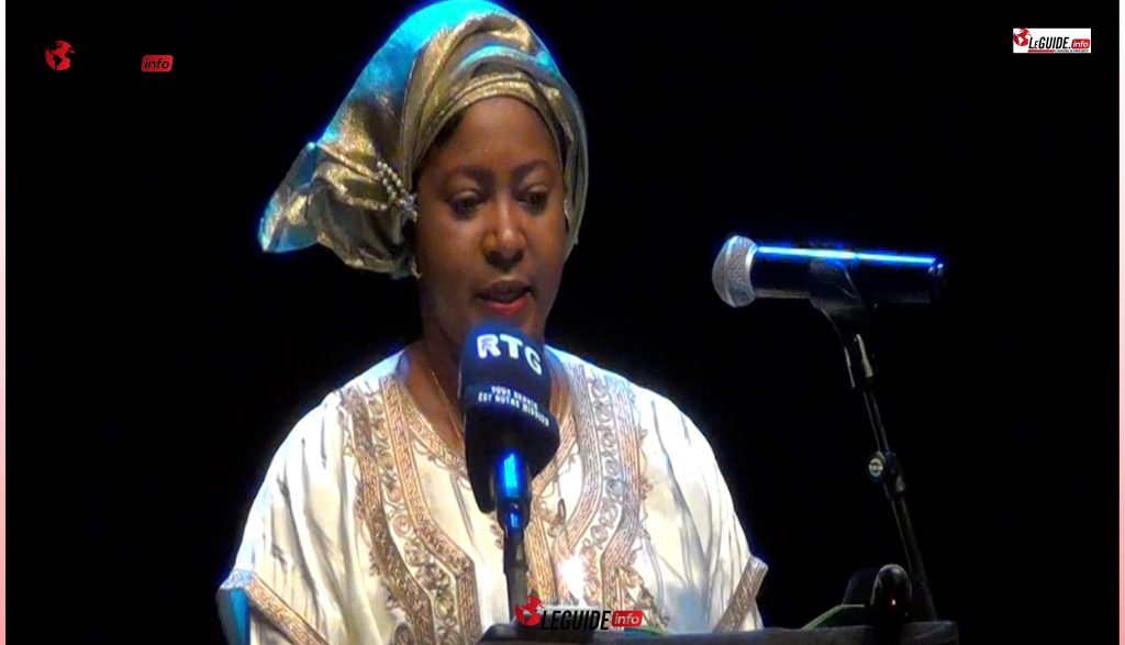 Nene Satourou Diawara conseillere chargee des questions de culture et dartisanat au meme departement