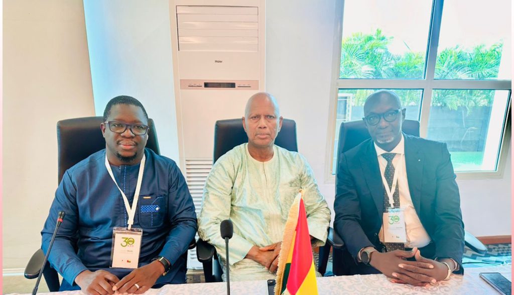 Médias et Intelligence Artificielle : le Colloque international de Cotonou fait des recommandations 2 a delegation guineenne conduite par le president de la HAC