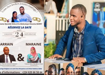 L’amour à l’honneur : Le journaliste Abdoulaye Diouma Barry se marie à Conakry