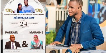 L&rsquo;amour à l&rsquo;honneur : Le journaliste Abdoulaye Diouma Barry se marie à Conakry