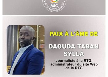 Décès du journaliste Daouda Taban Sylla : les hommages se multiplient