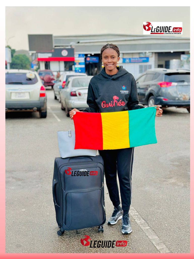Nairobi (Wikimédia) : Mariam Keïta représente la Guinée à Wikimania ! 2 Mariam Keita volontaire wikimedia Guinee
