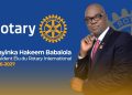 Olayinka Hakeem Babalola : Président Élu du Rotary International 2026-2027