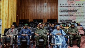 Historique : la Guinée s'engage pour les droits des personnes en situation de handicap 2 Representants du Gouvernement et du CNRD a la Pleniere