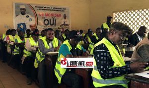 Être utile au CNRD : Le MONIDAR se forme pour s'engager auprès du CNRD et de la République 3 Salle de formation sur les aspects miniers a Matoto