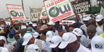 Kagbelen : forte  mobilisation en faveur du projet de nouvelle Constitution